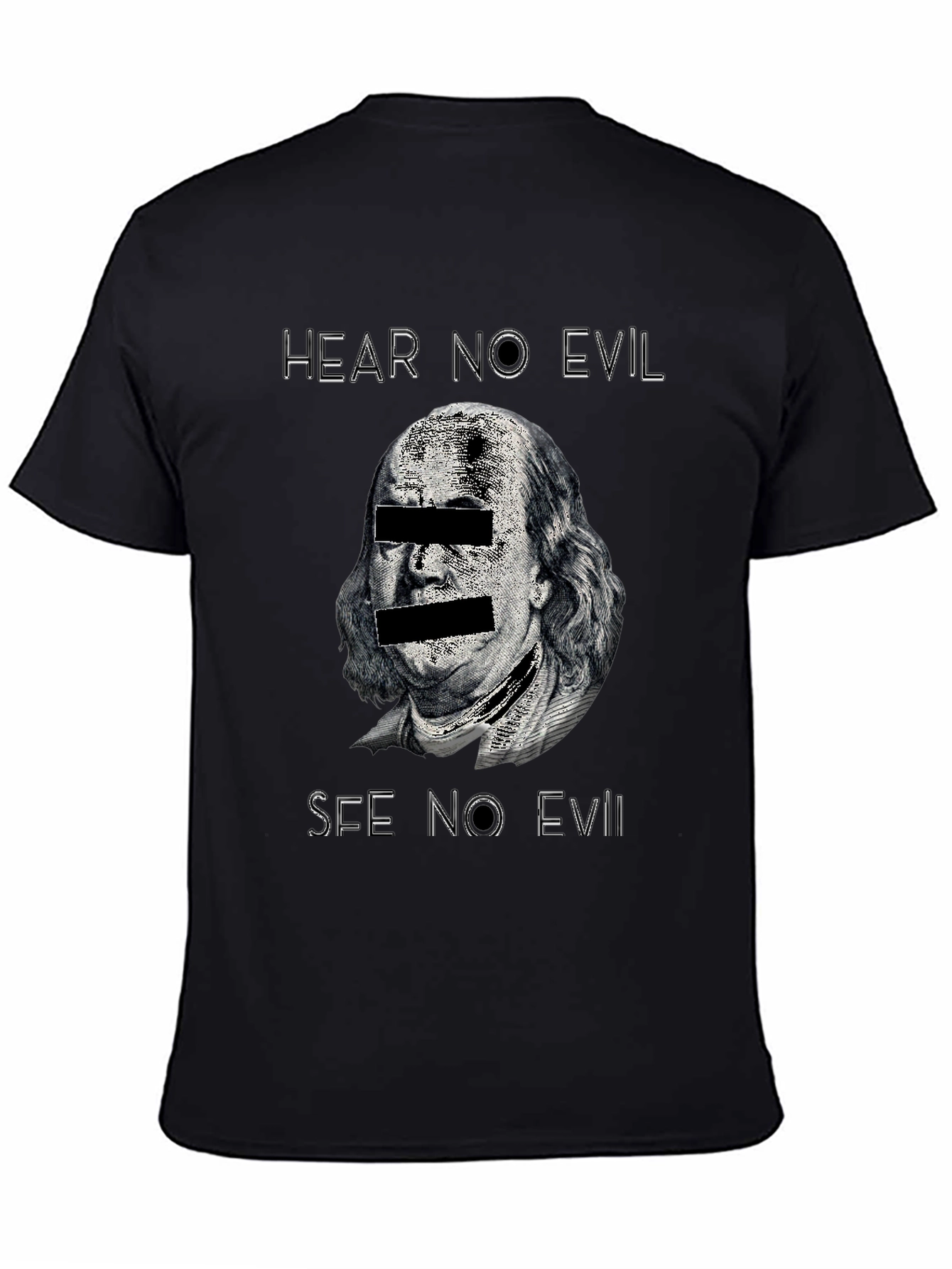 Hear No Evil See No Evil Graphic T-Shirt