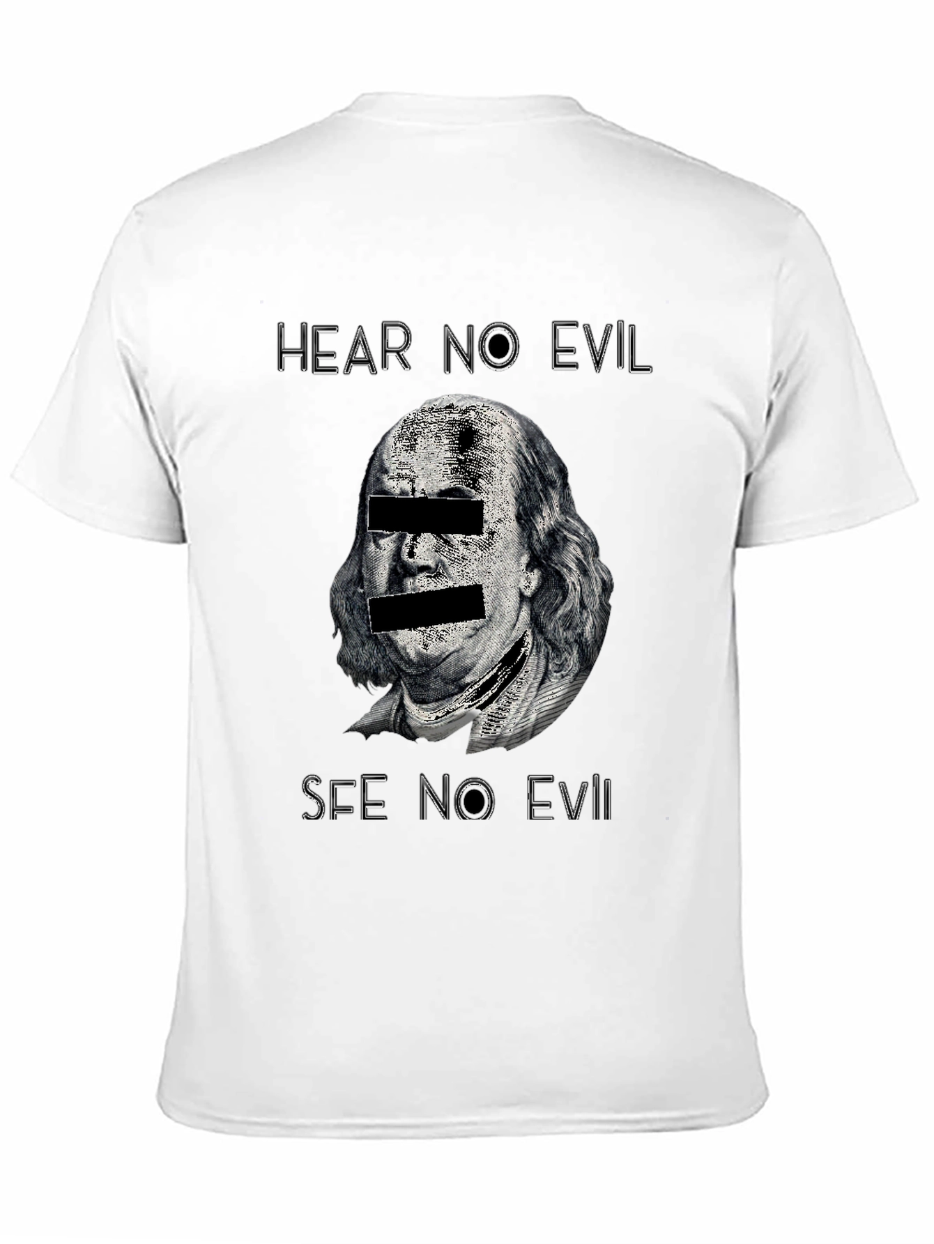Hear No Evil See No Evil Graphic T-Shirt