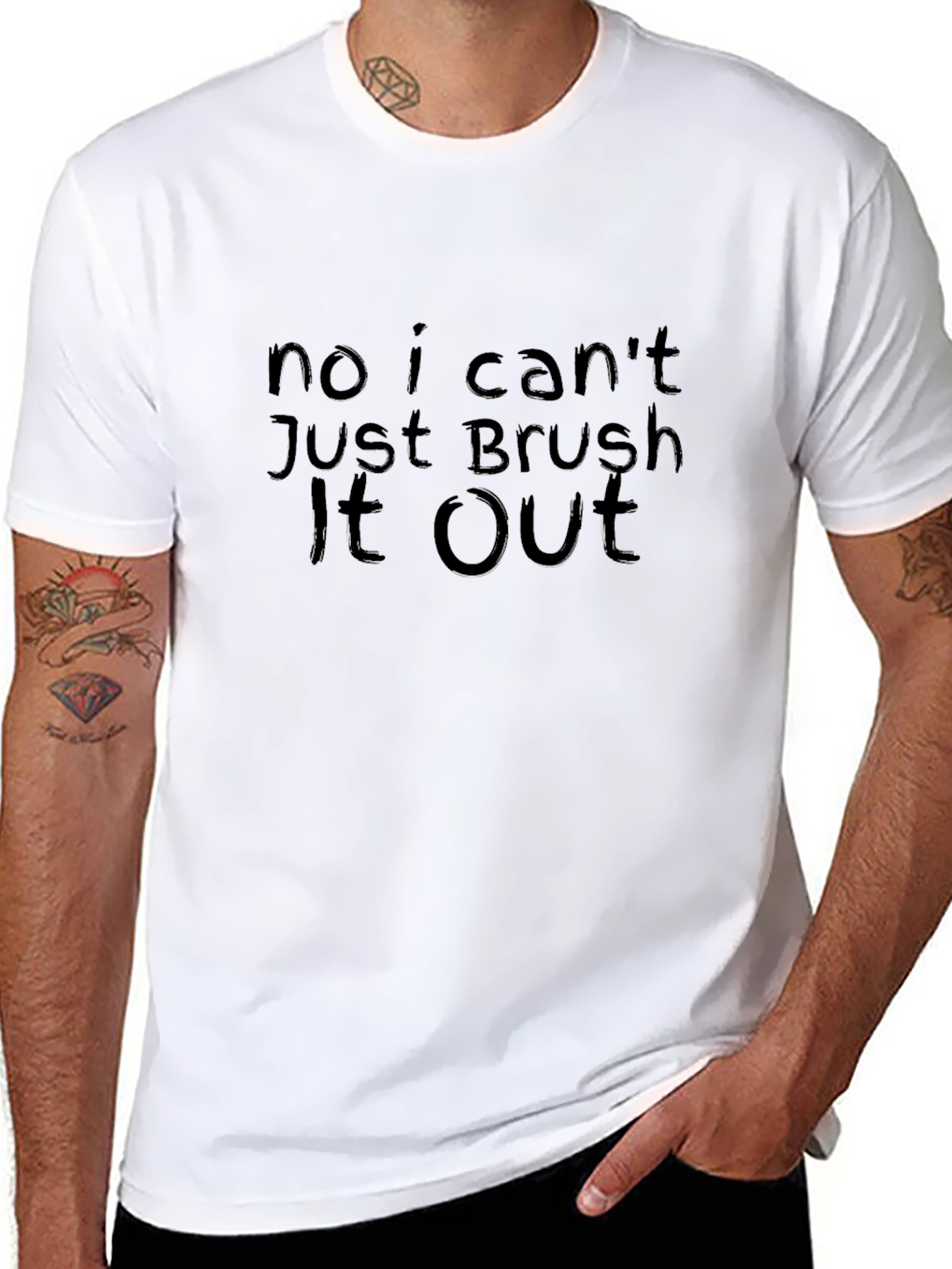 Brush It Out Graphic Tee
