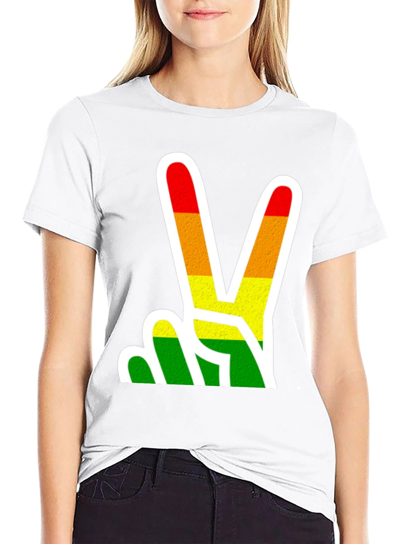 Peace Sign Rainbow T-Shirt