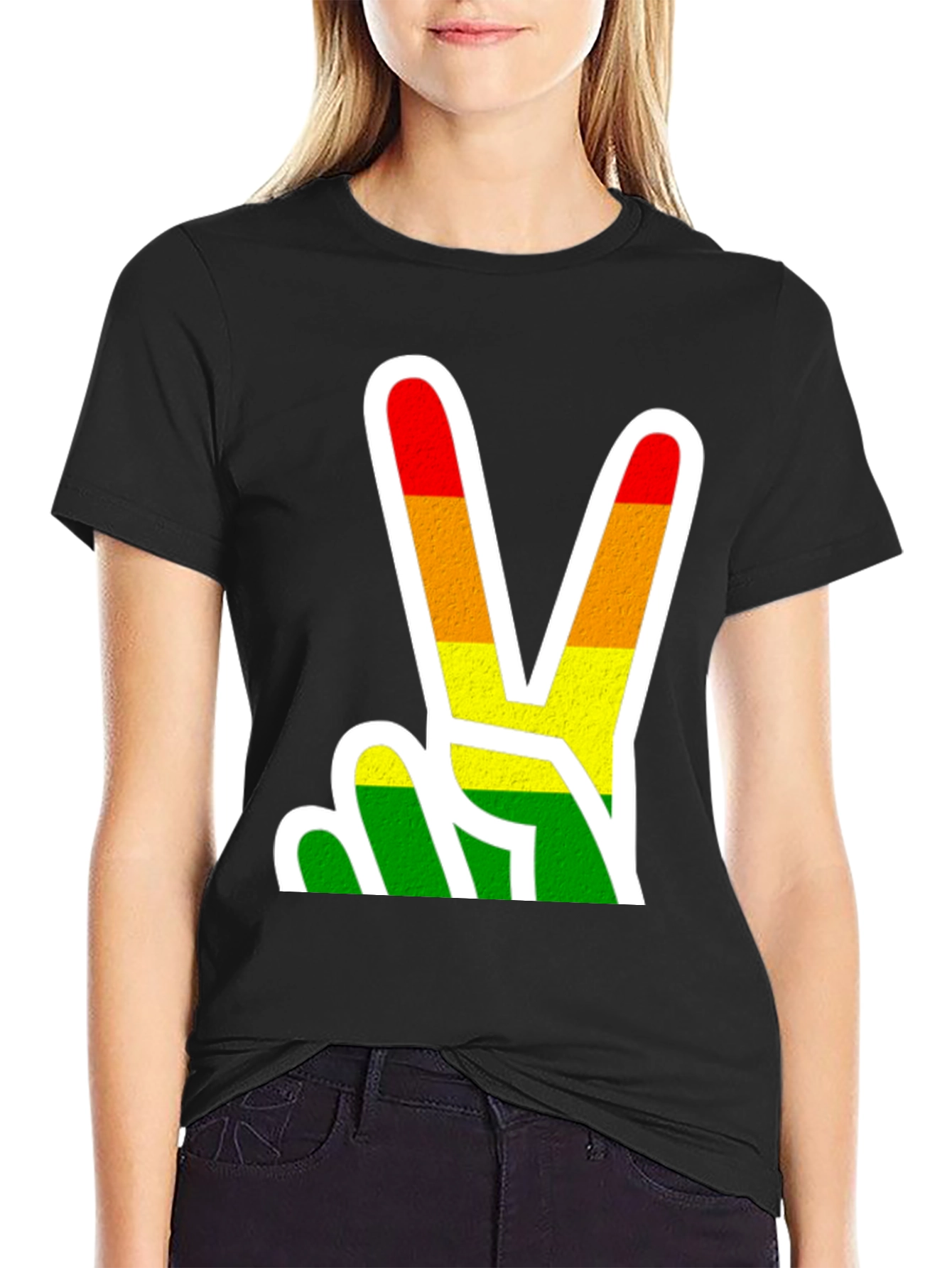 Peace Sign Rainbow T-Shirt