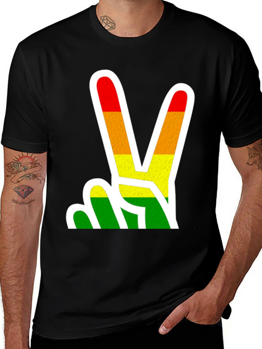 Peace Sign Rainbow T-Shirt