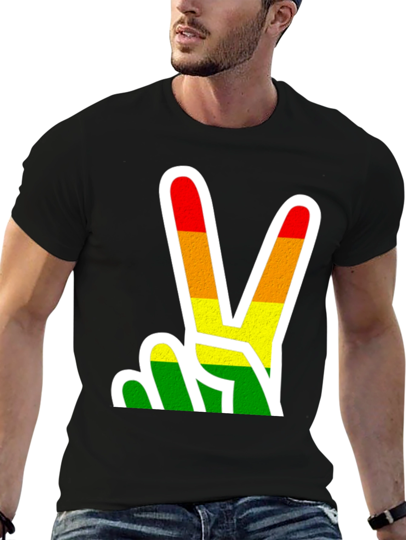 Peace Sign Rainbow T-Shirt