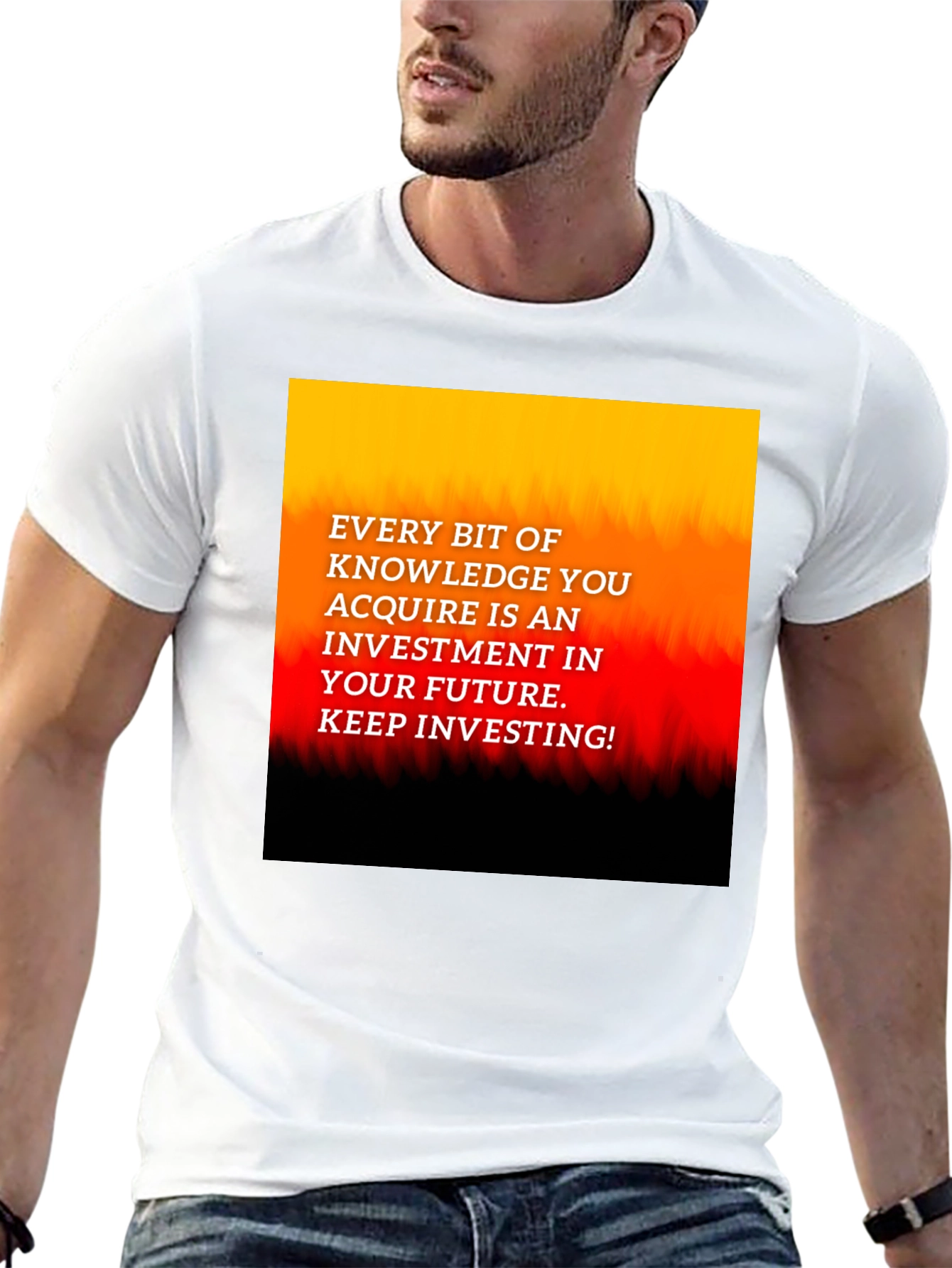 Knowledge Investment Graphic Tee - Inspire Your Future