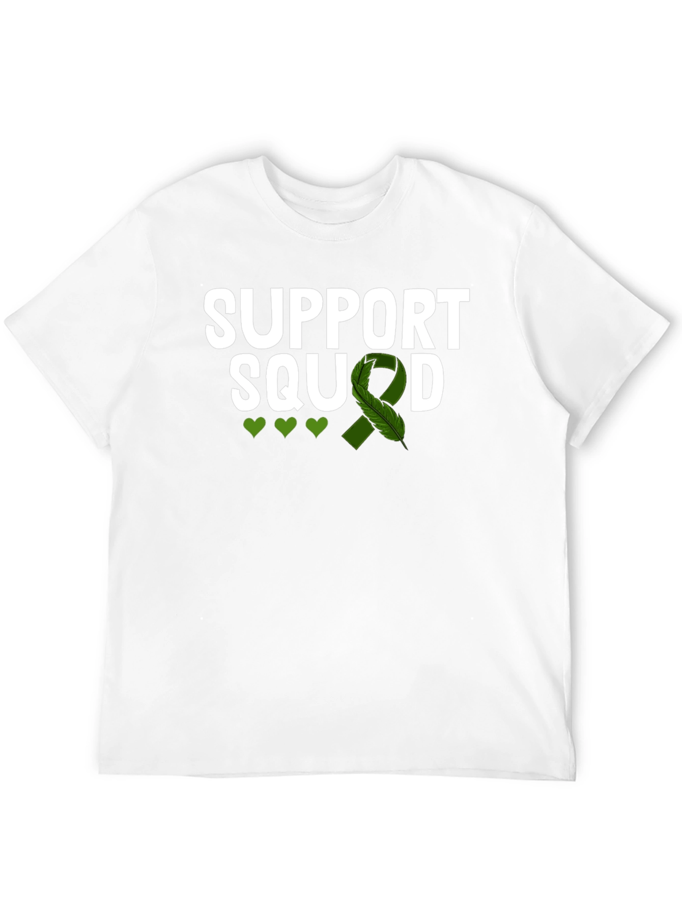 Support Squad Green Ribbon Awareness T-Shirt