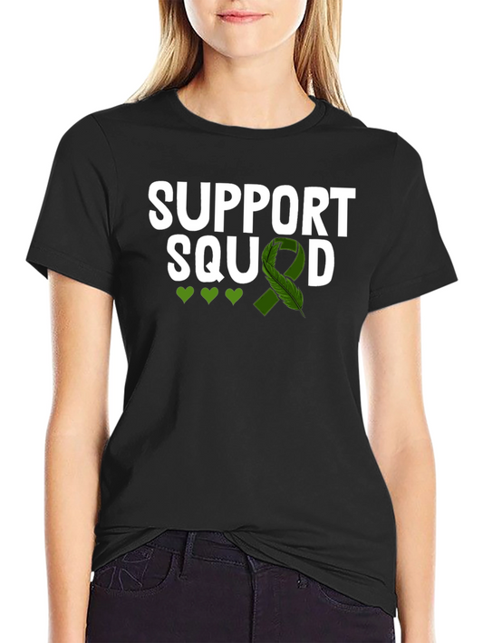Support Squad Green Ribbon Awareness T-Shirt