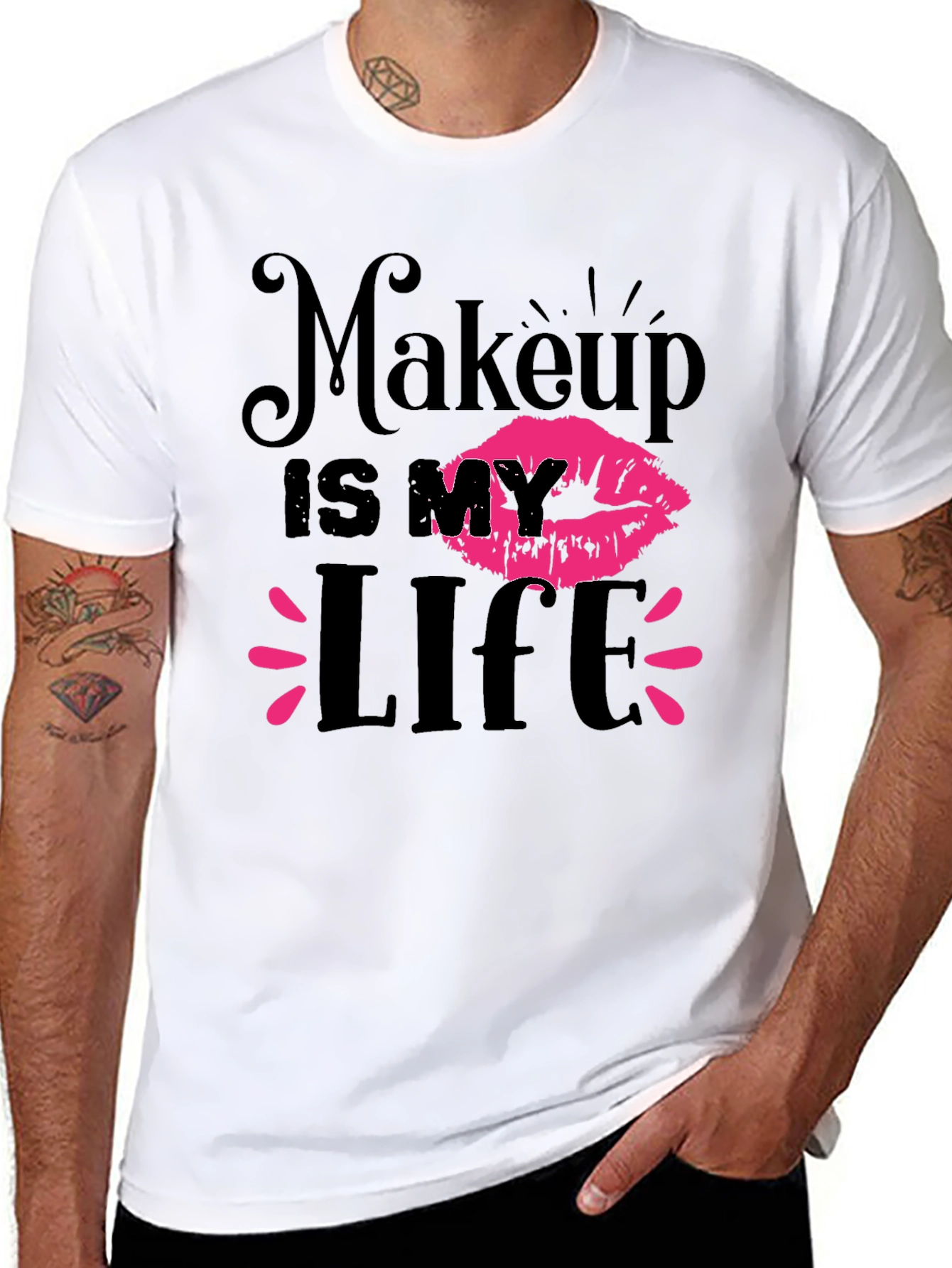 Makeup is My Life Graphic T-Shirt