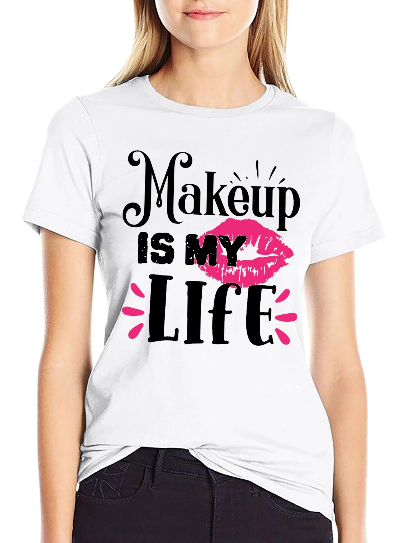 Makeup is My Life Graphic T-Shirt