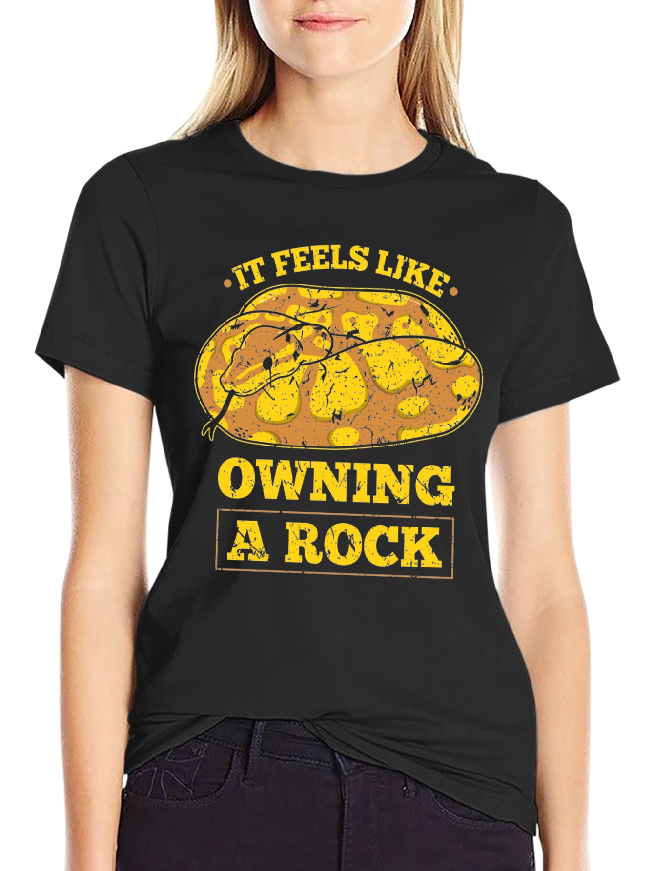 It Feels Like Owning A Rock Snake T-Shirt