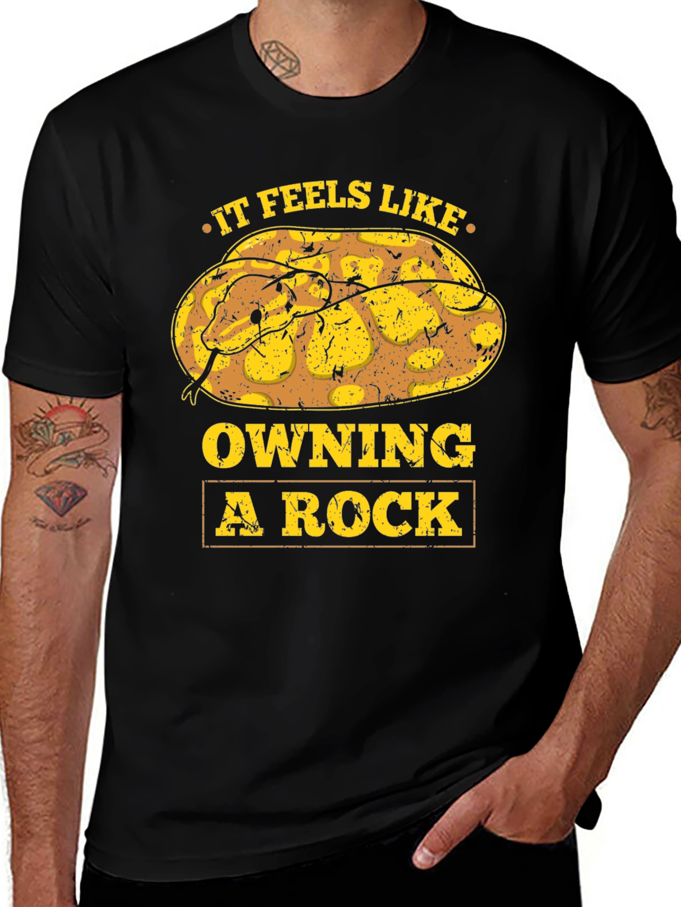 It Feels Like Owning A Rock Snake T-Shirt