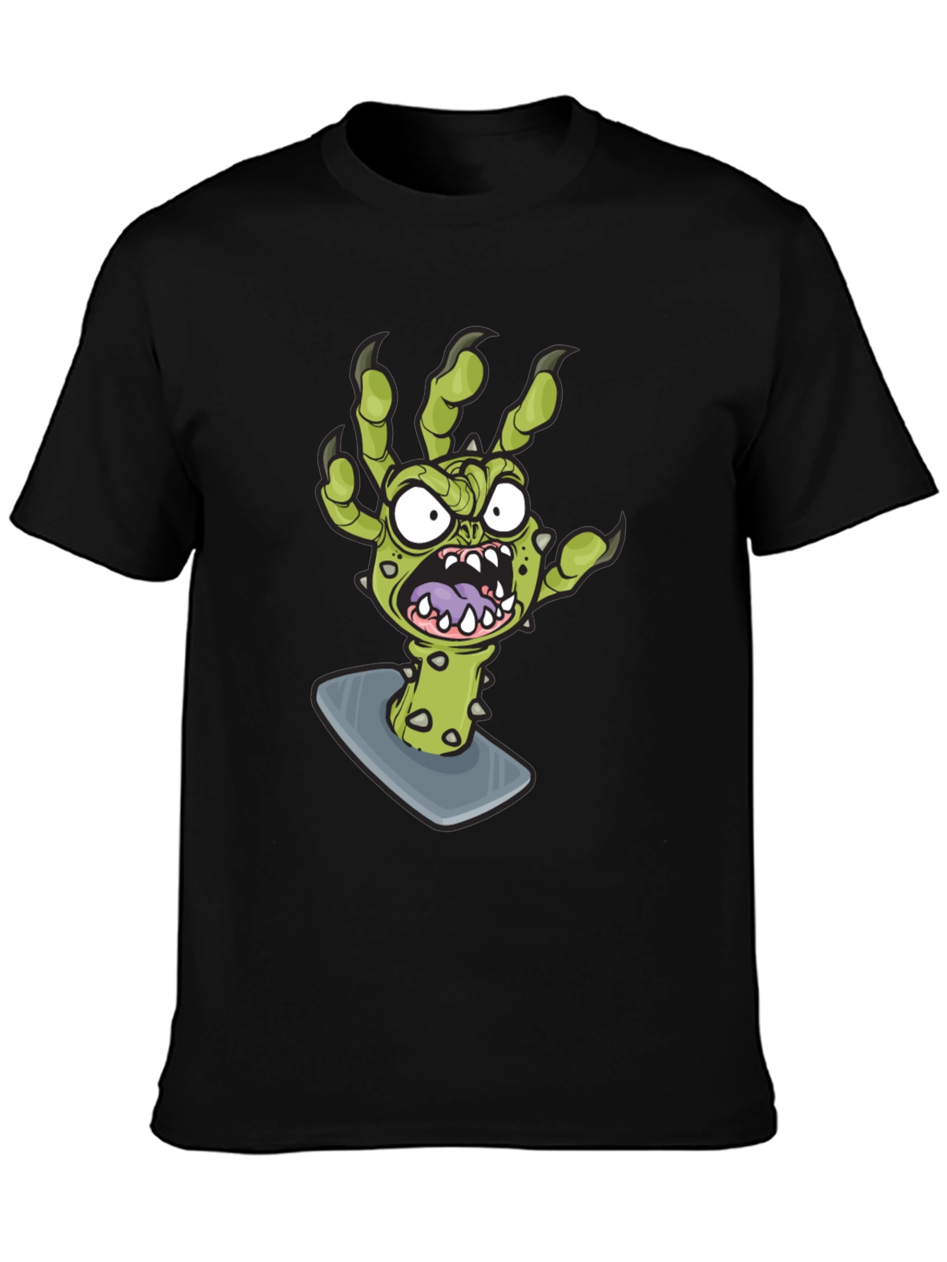 Monster Hand Graphic Tee - Black
