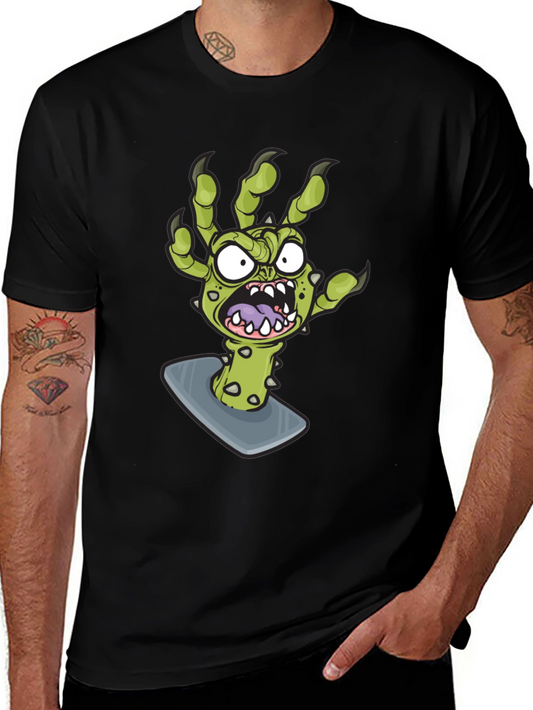 Monster Hand Graphic Tee - Black