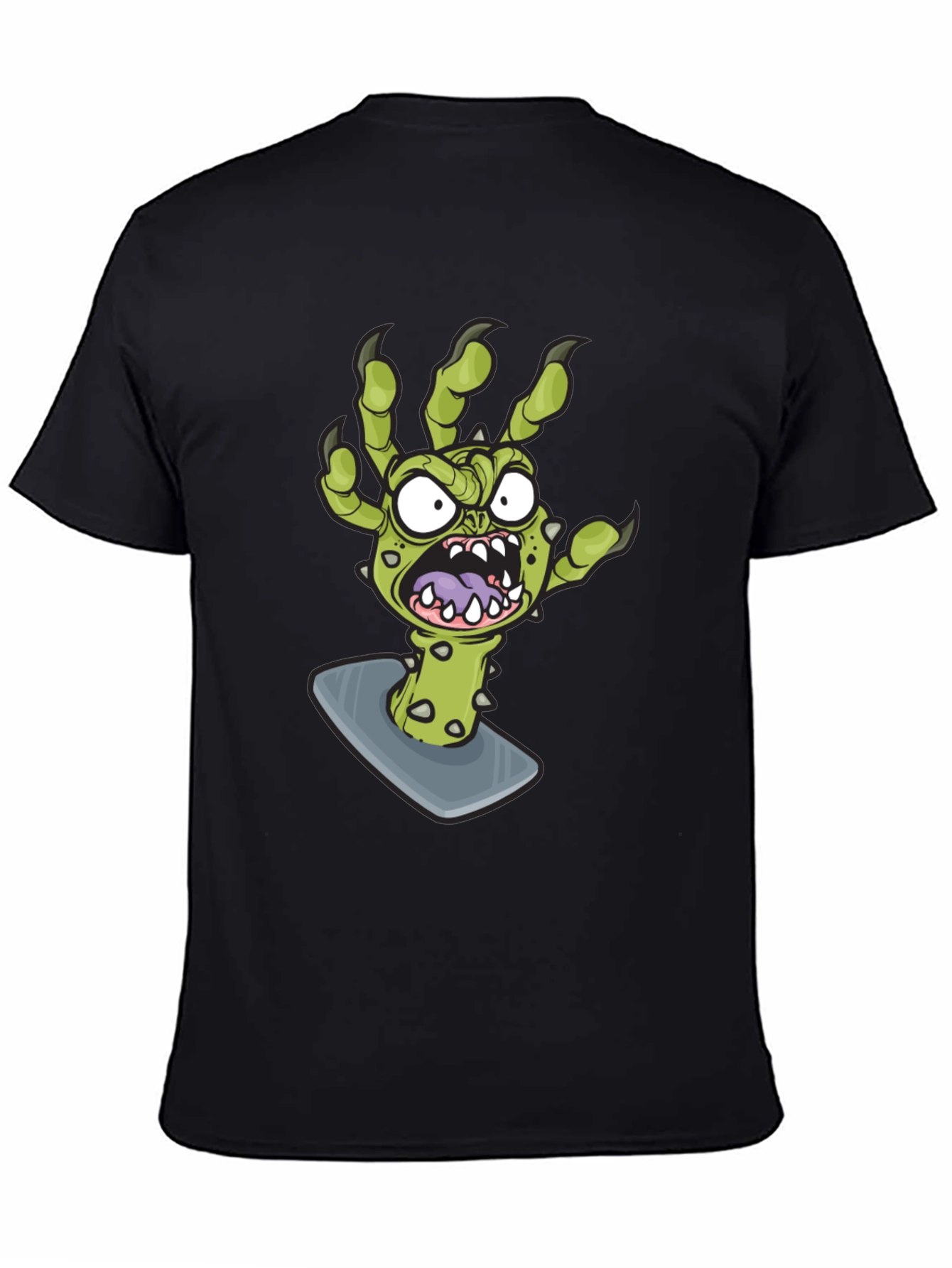 Monster Hand Graphic Tee - Black
