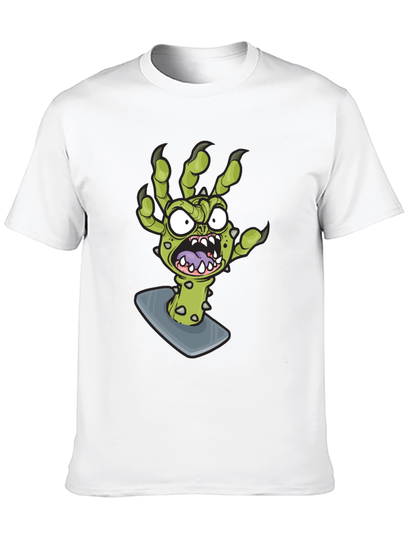 Monster Hand Graphic Tee - Black
