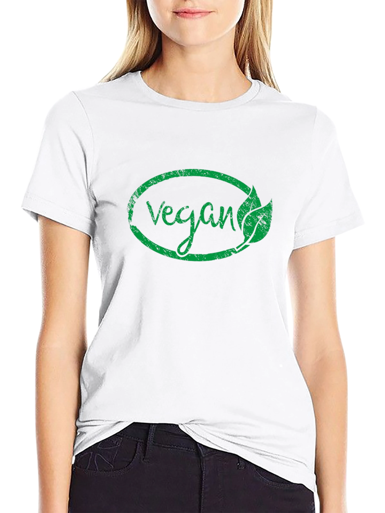 Vegan Graphic Tee - Stylish & Sustainable