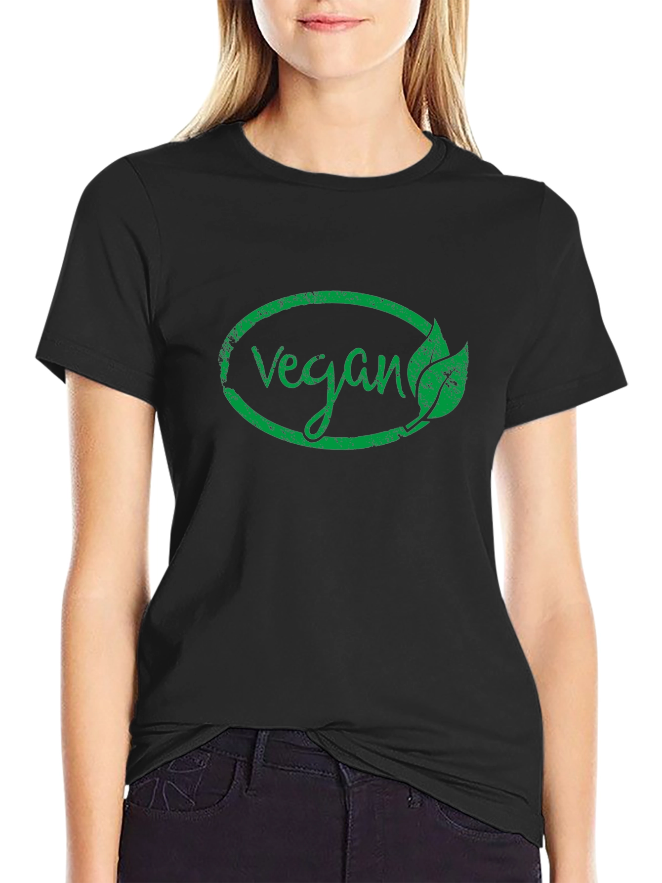 Vegan Graphic Tee - Stylish & Sustainable