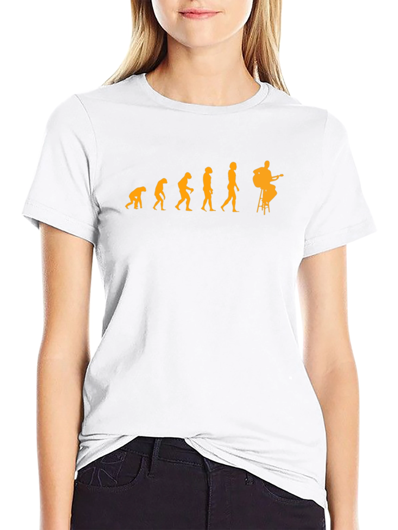 Evolution of Music T-Shirt - Black Cotton Tee