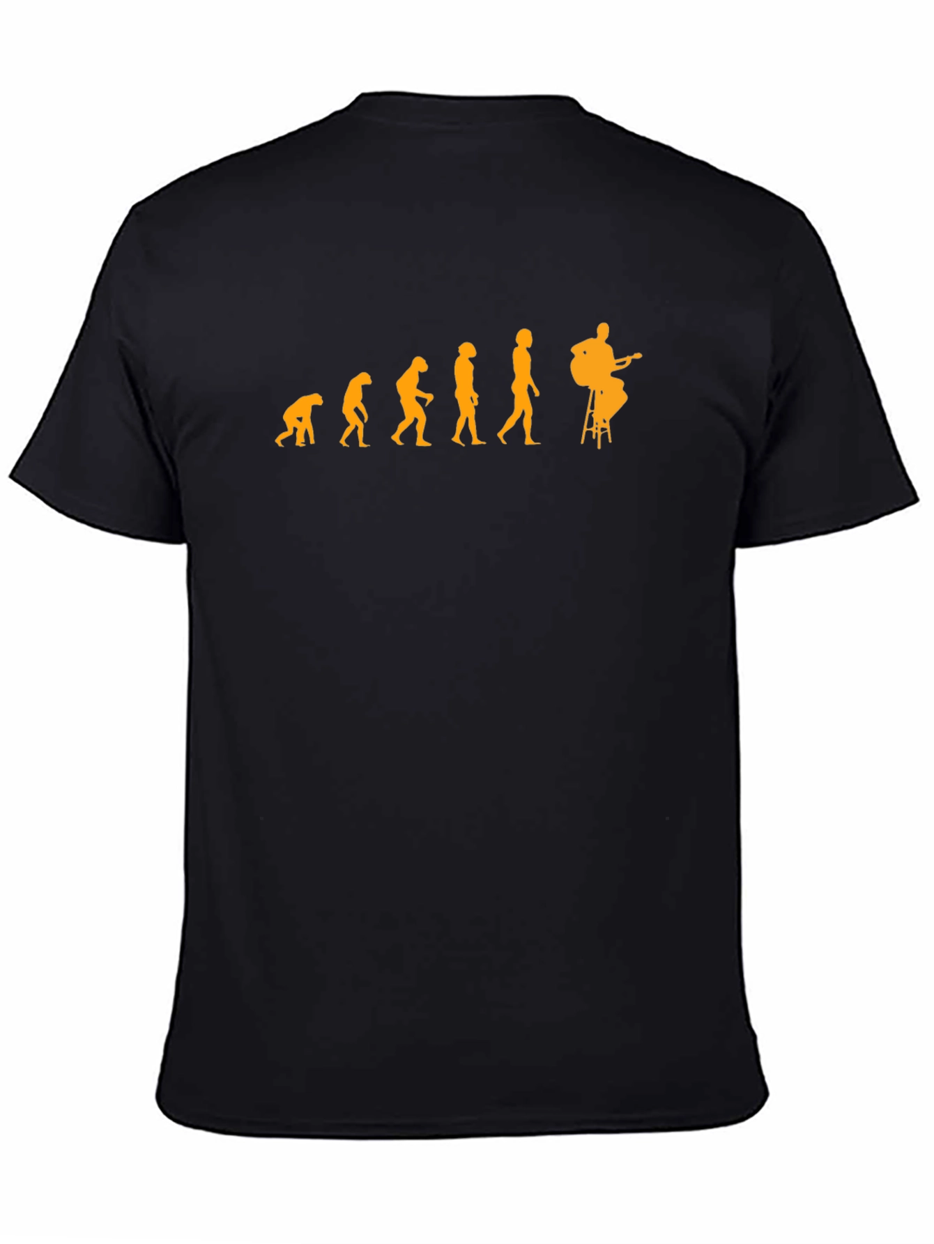 Evolution of Music T-Shirt - Black Cotton Tee