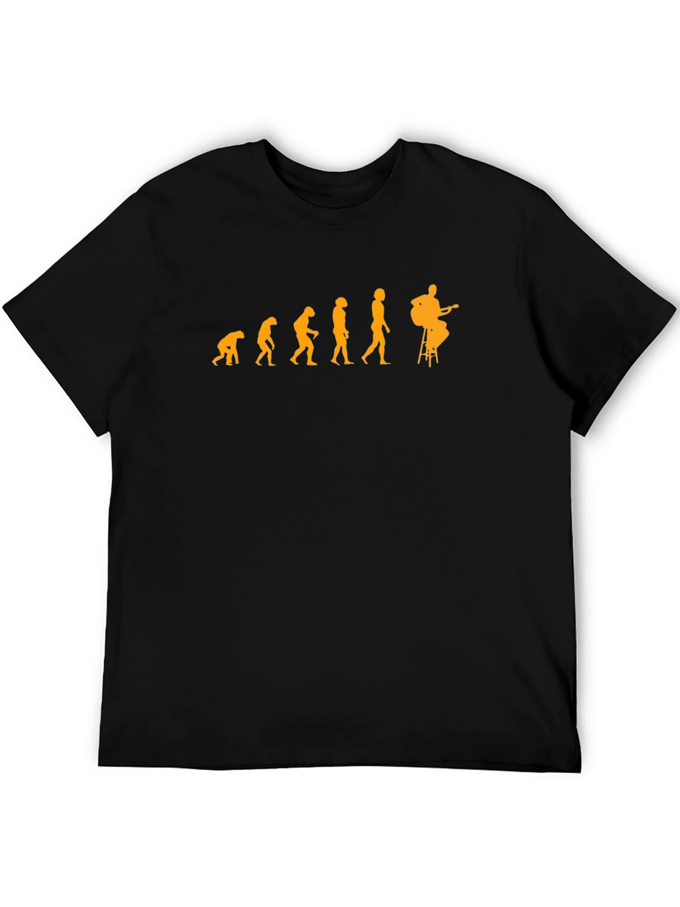 Evolution of Music T-Shirt - Black Cotton Tee
