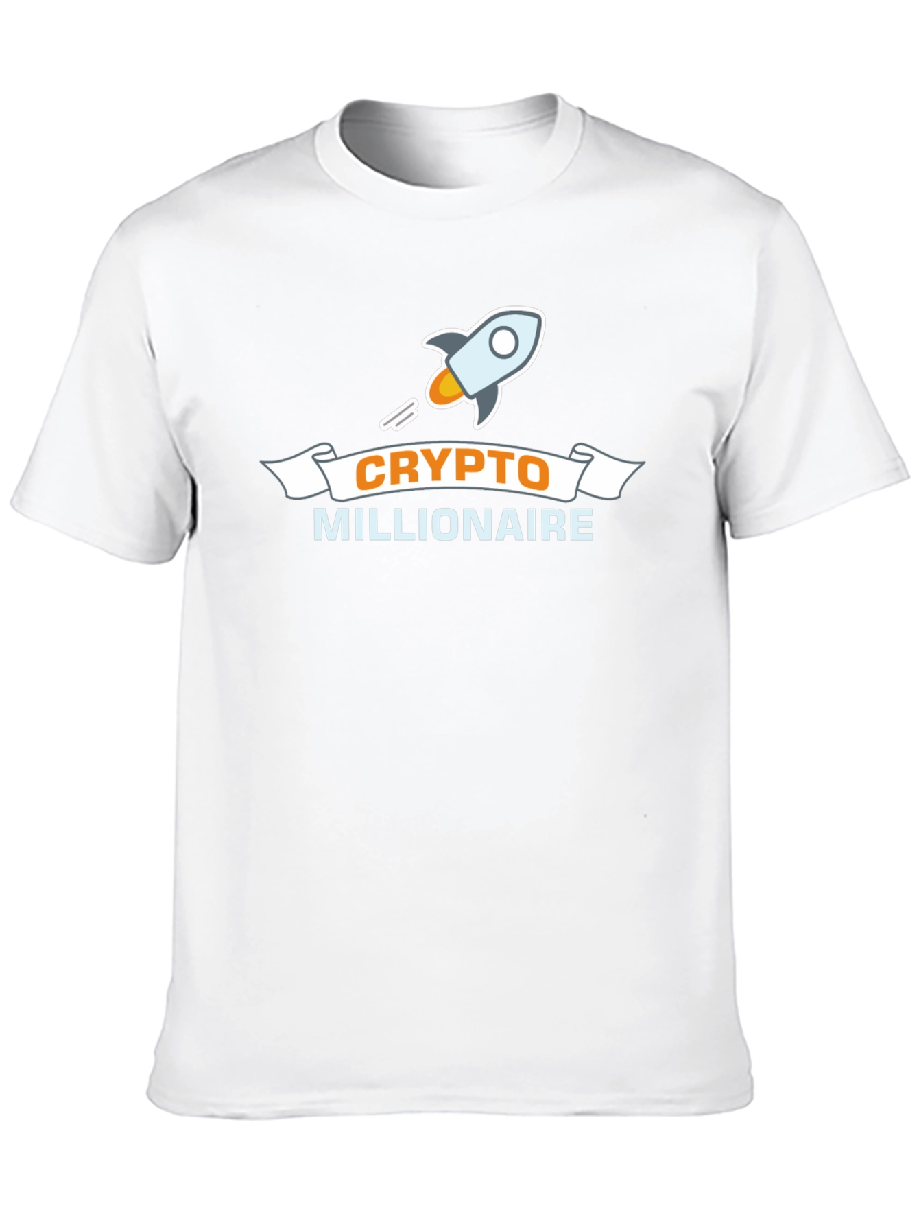 Crypto Millionaire Black T-Shirt