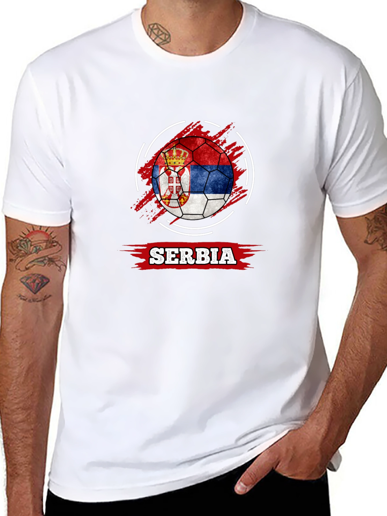 Serbia Soccer Fan T-Shirt