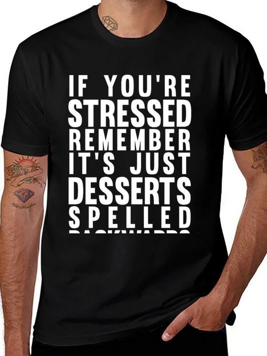 Stressed Spelled Backwards T-Shirt