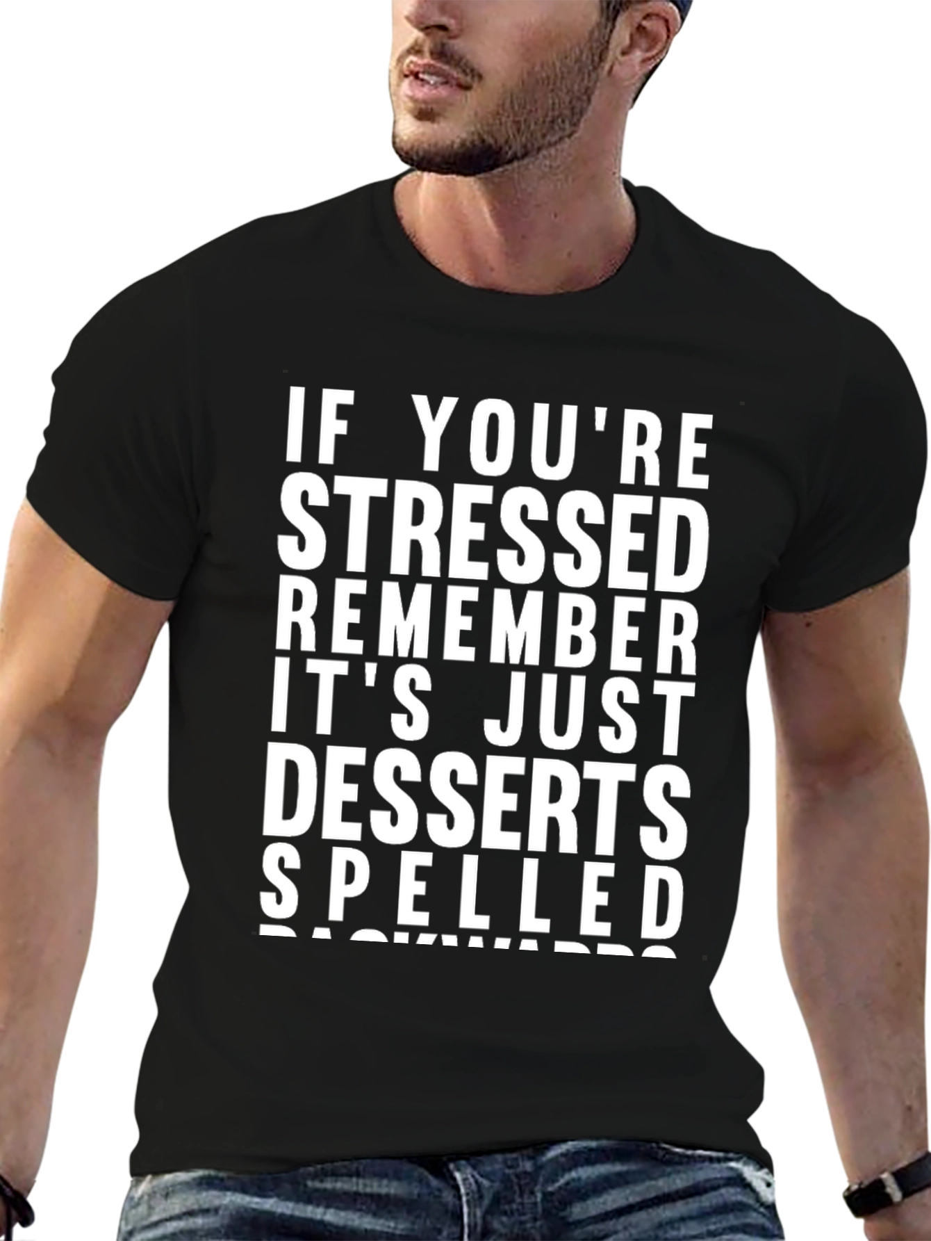 Stressed Spelled Backwards T-Shirt