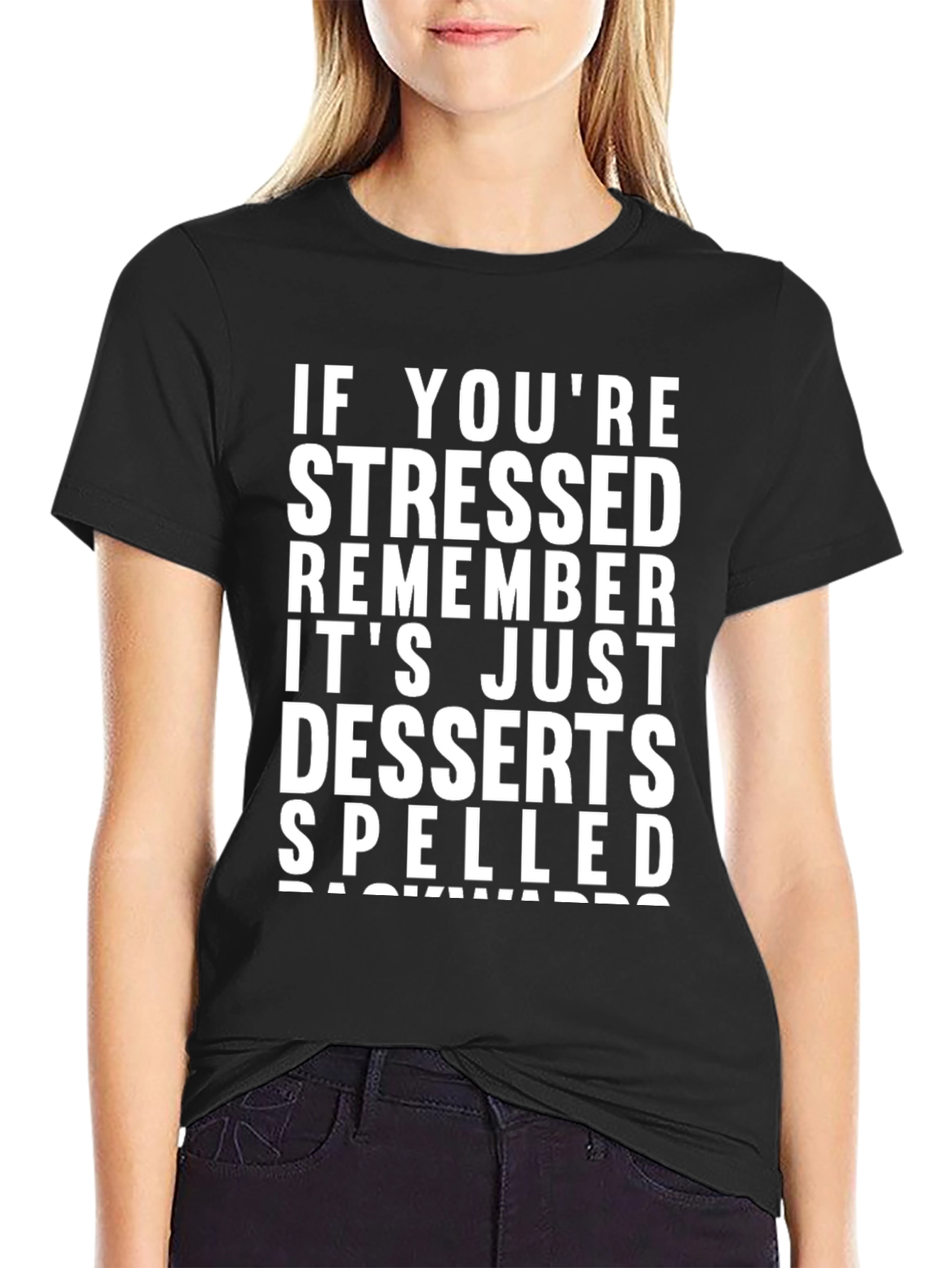 Stressed Spelled Backwards T-Shirt