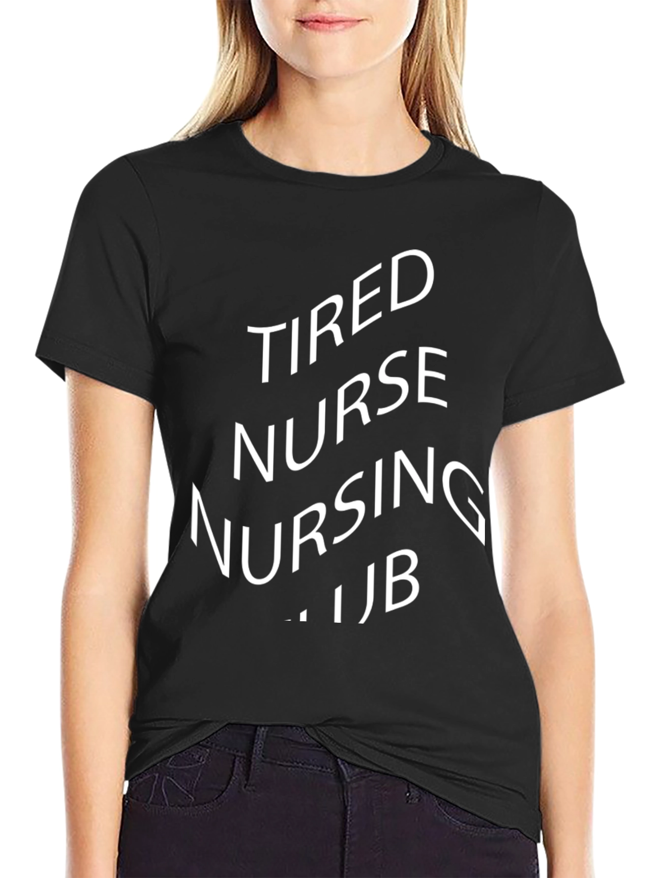Tired Nurse Nursing Club Graphic Tee
