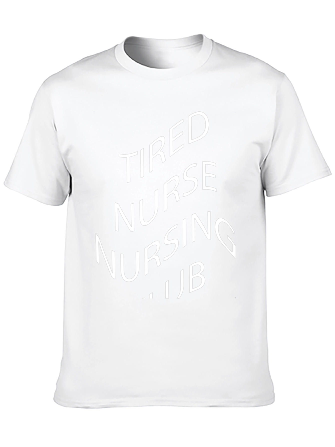 Tired Nurse Nursing Club Graphic Tee
