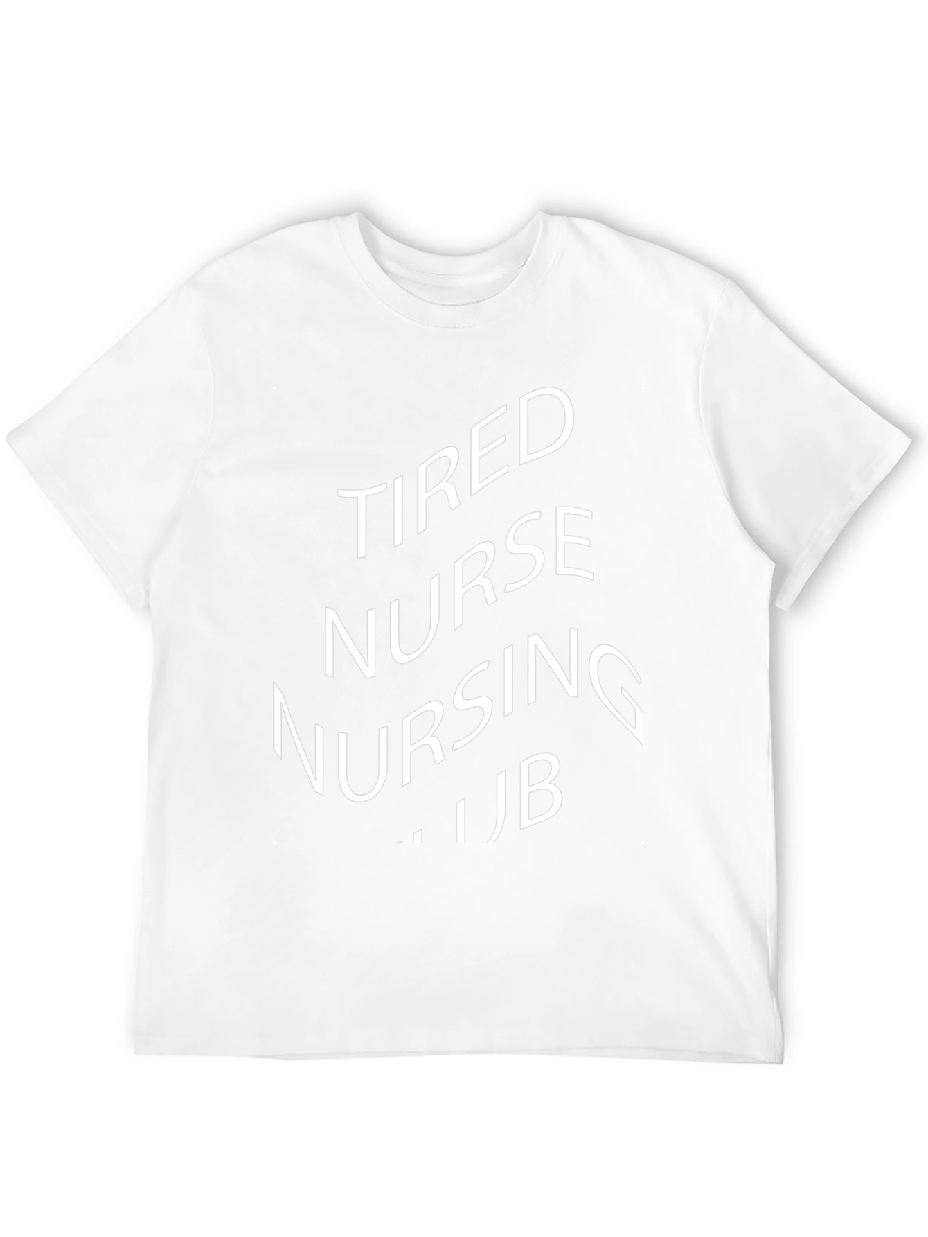 Tired Nurse Nursing Club Graphic Tee