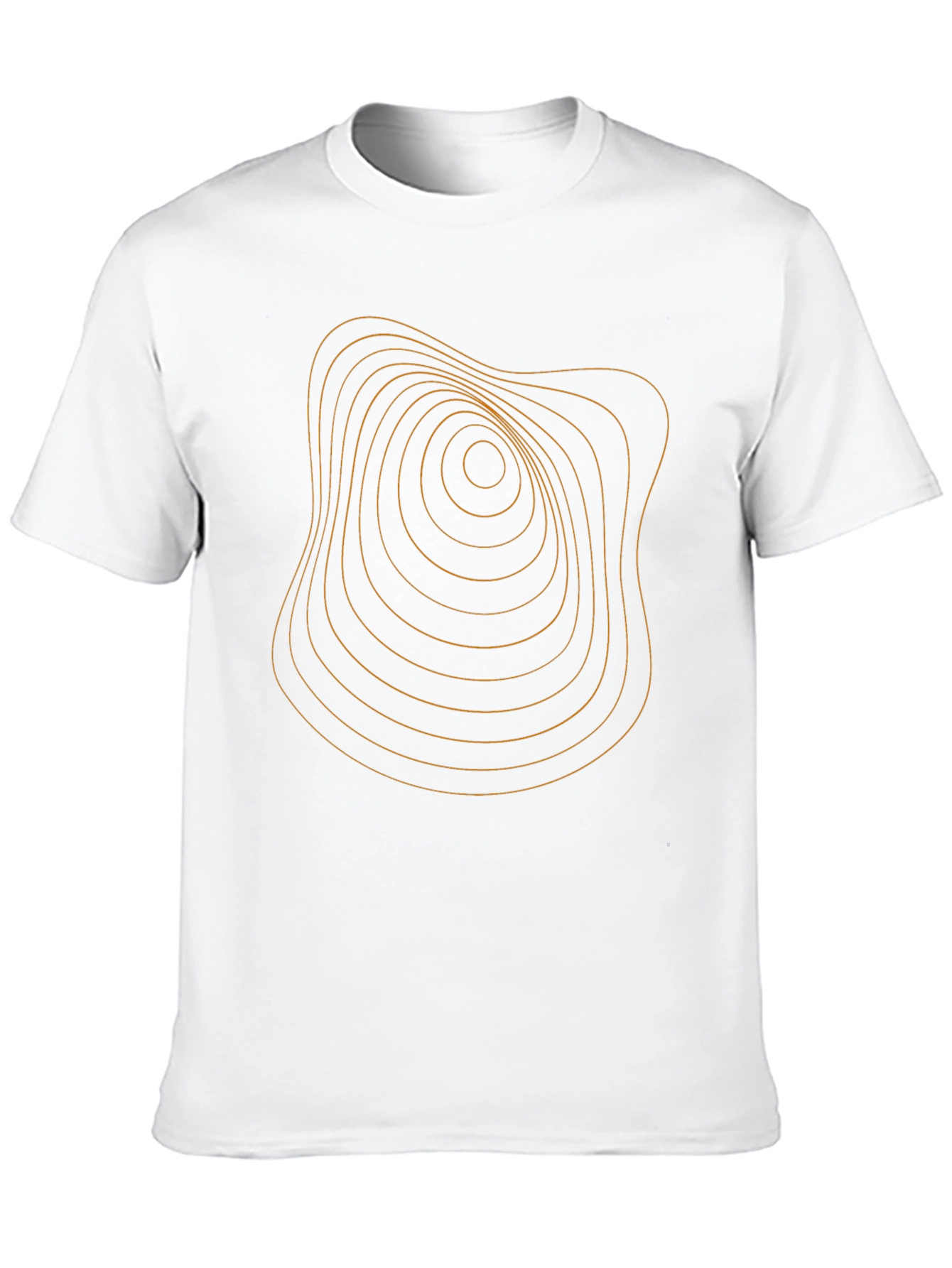 Abstract Graphic Tee - Black