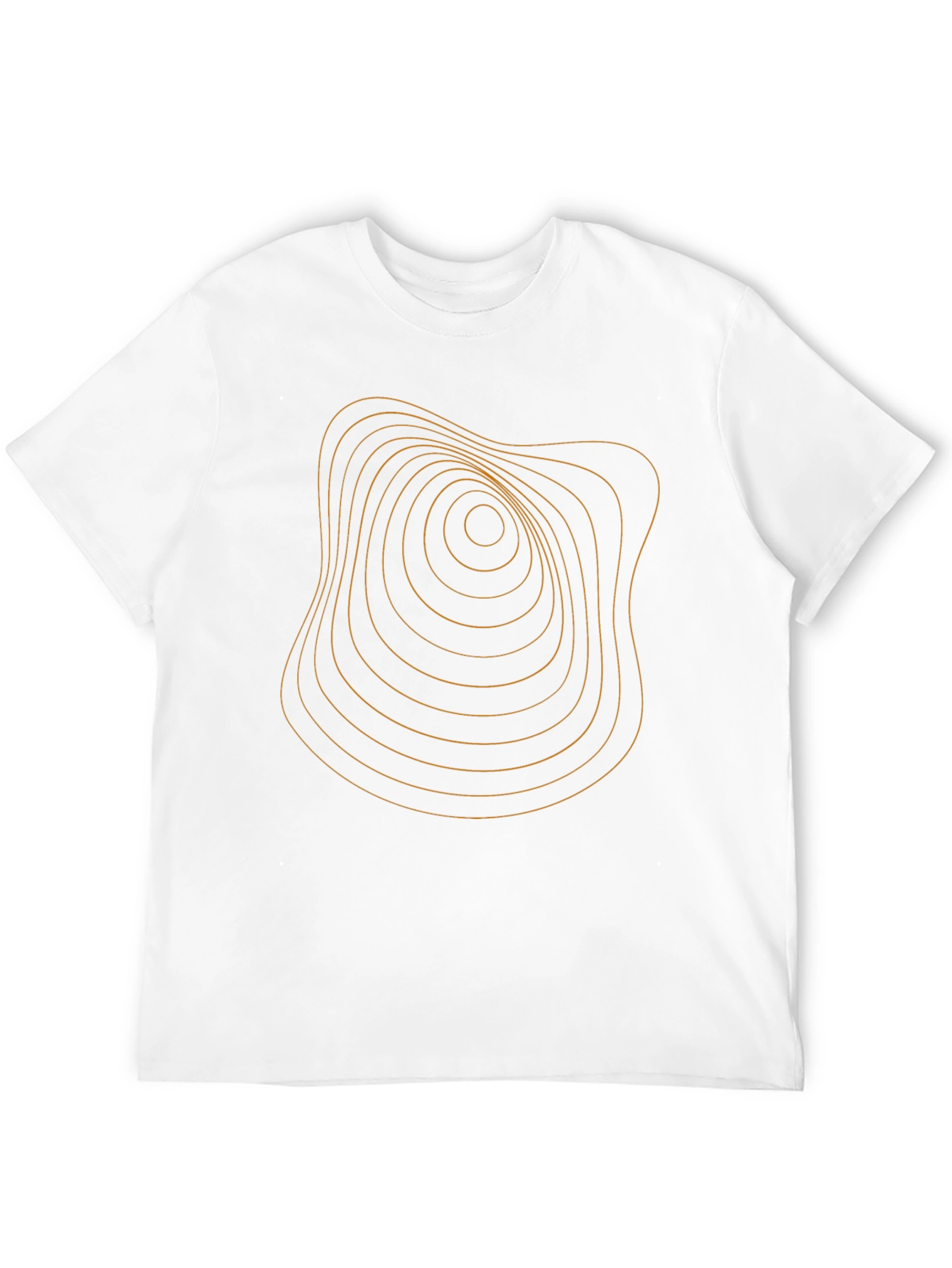 Abstract Graphic Tee - Black