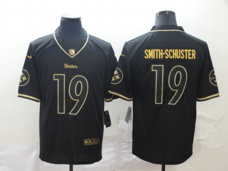 Men's Pittsburgh Steelers JuJu Smith-Schuster #19 Black Alternate Game Jerseys