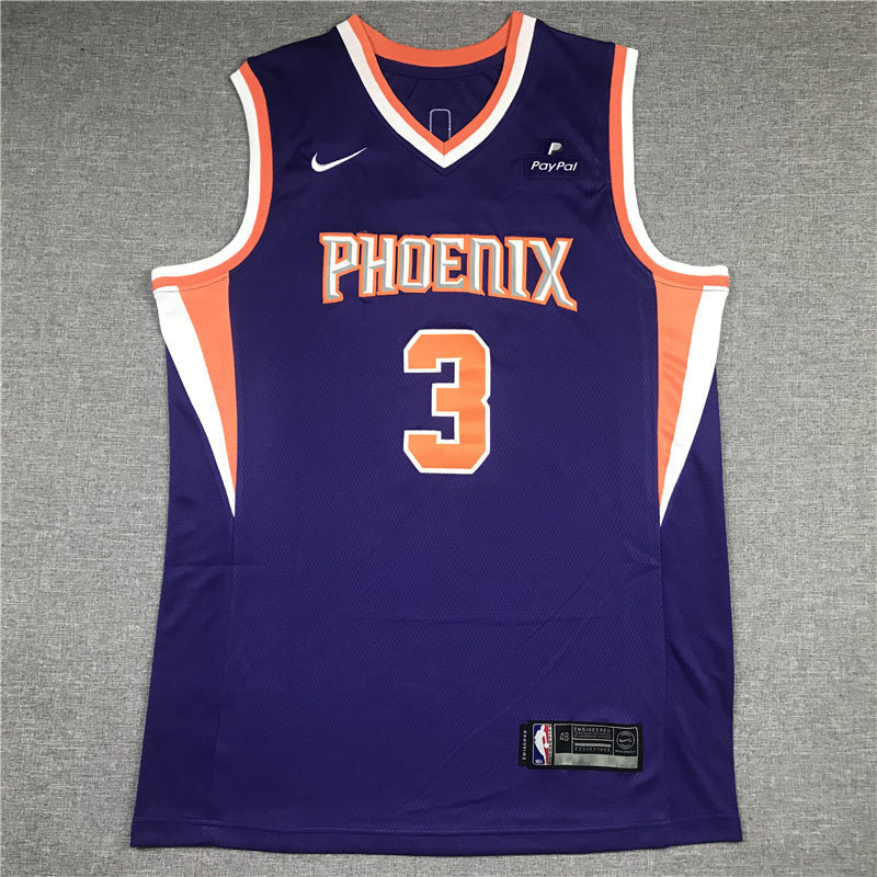 Men's Phoenix Suns Chris Paul Purple 2020/21 Fast Break Replica Player Jerseys