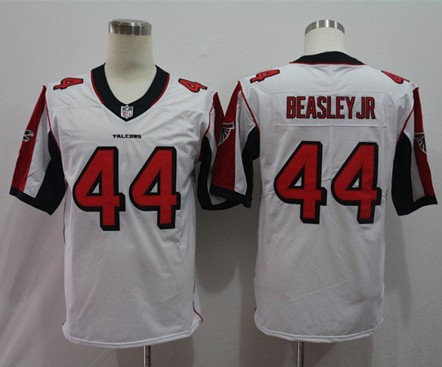 Men's Atlanta Falcons Vic Beasley Jr #44 White Game Jerseys