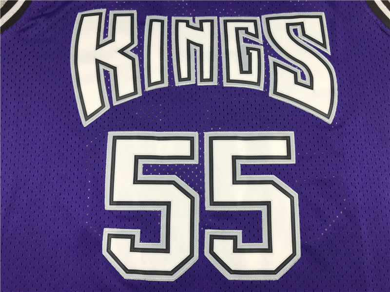 Men's Sacramento Kings Jason Williams Purple Hardwood Classics Swingman Jerseys