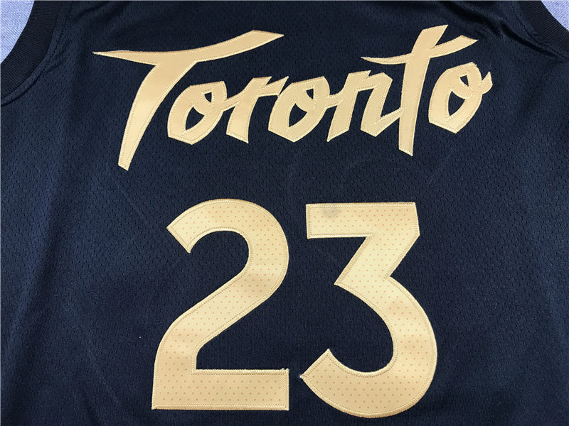 Men's Toronto Raptors Fred VanVleet Black 2020/21 Swingman Jerseys - City Edition