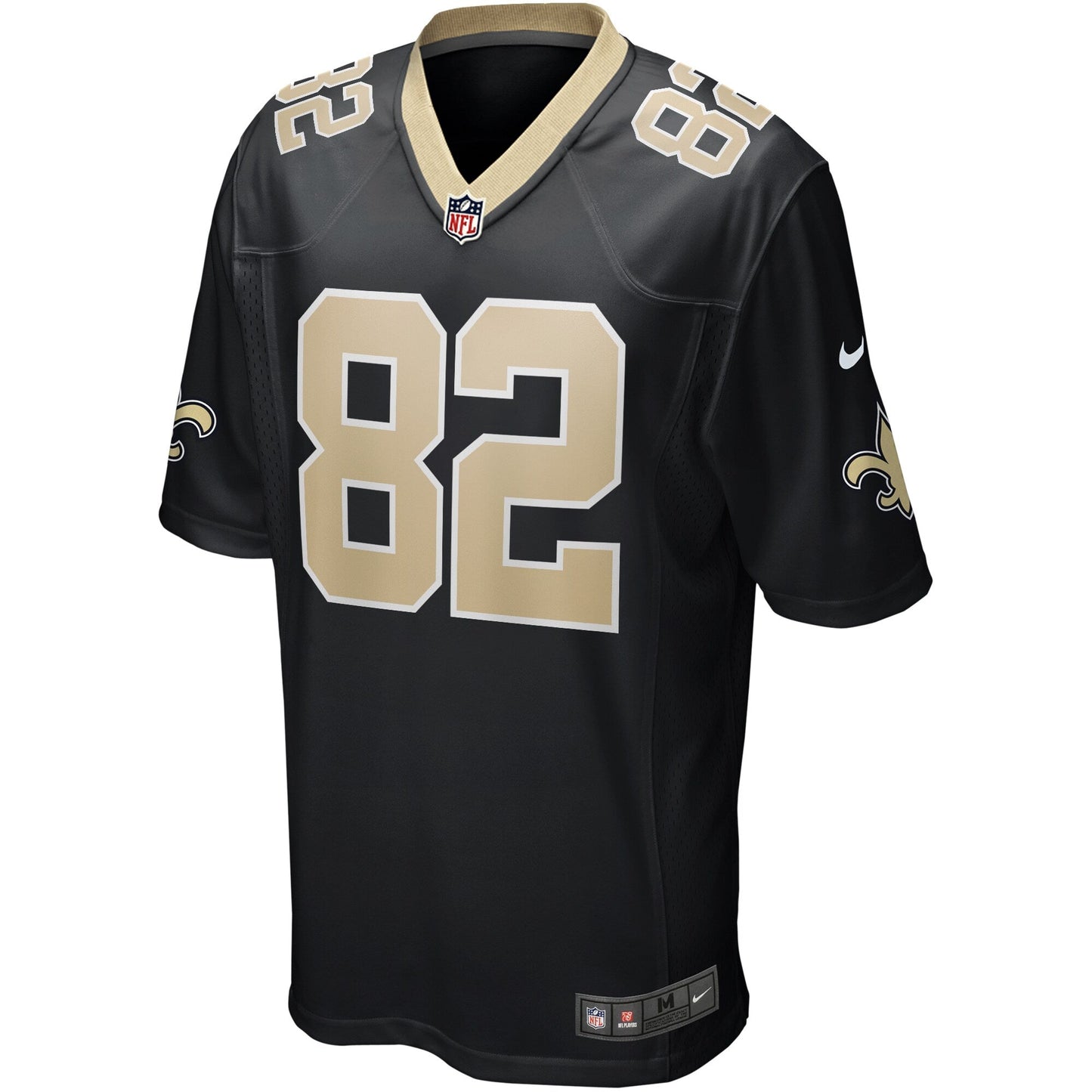 Bob Pollard New Orleans Saints Nike Game Retired   Jersey - Black