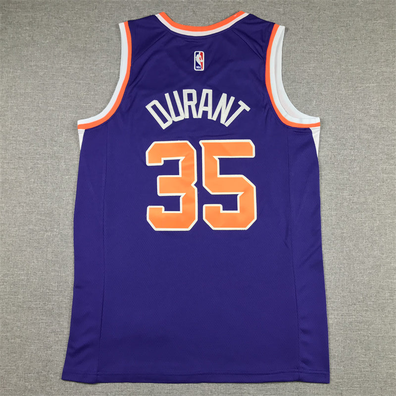 Men's Phoenix Suns Kevin Durant #35 Purple 2022/23 Swingman Jerseys - Classic Edition