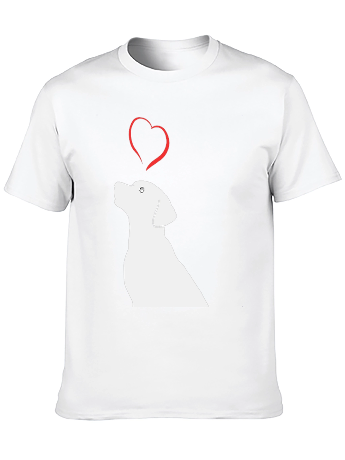 Dog Love Black T-Shirt