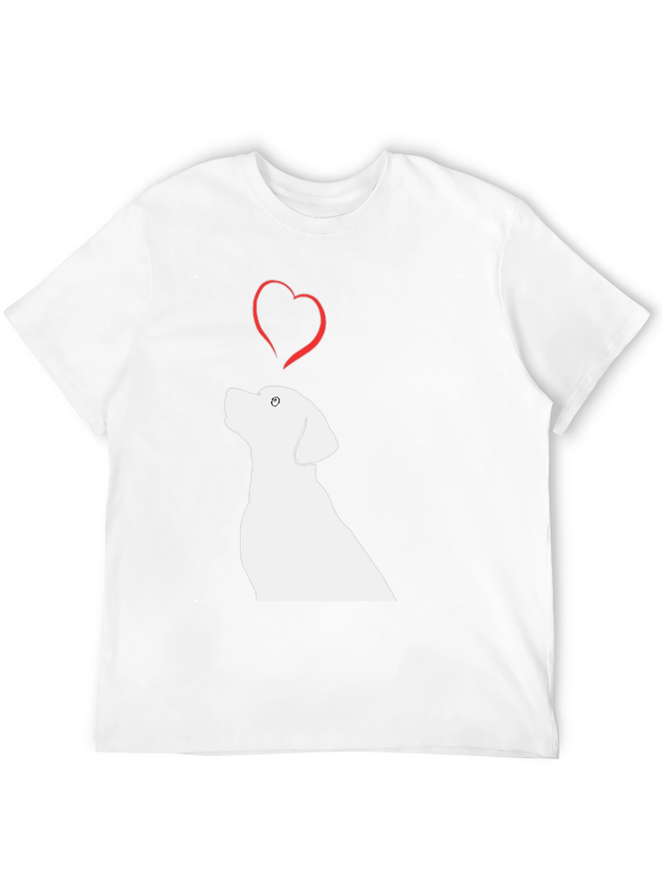 Dog Love Black T-Shirt
