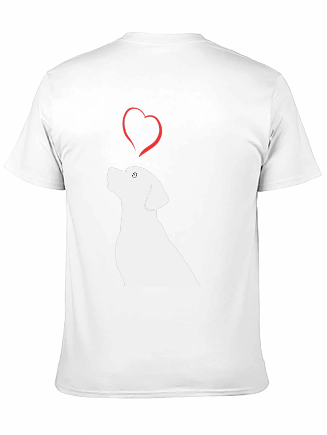 Dog Love Black T-Shirt