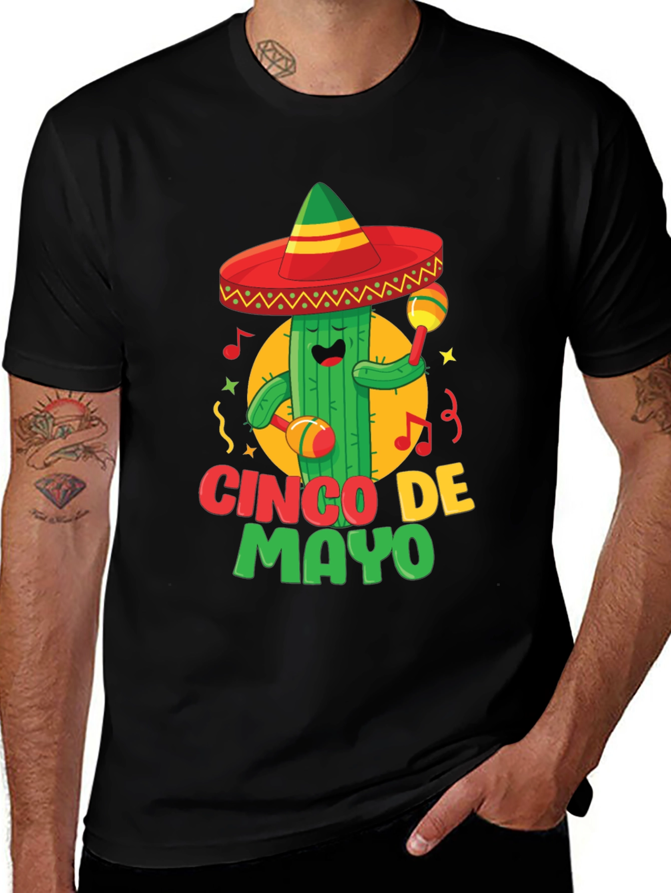 Cinco De Mayo Cactus T-Shirt