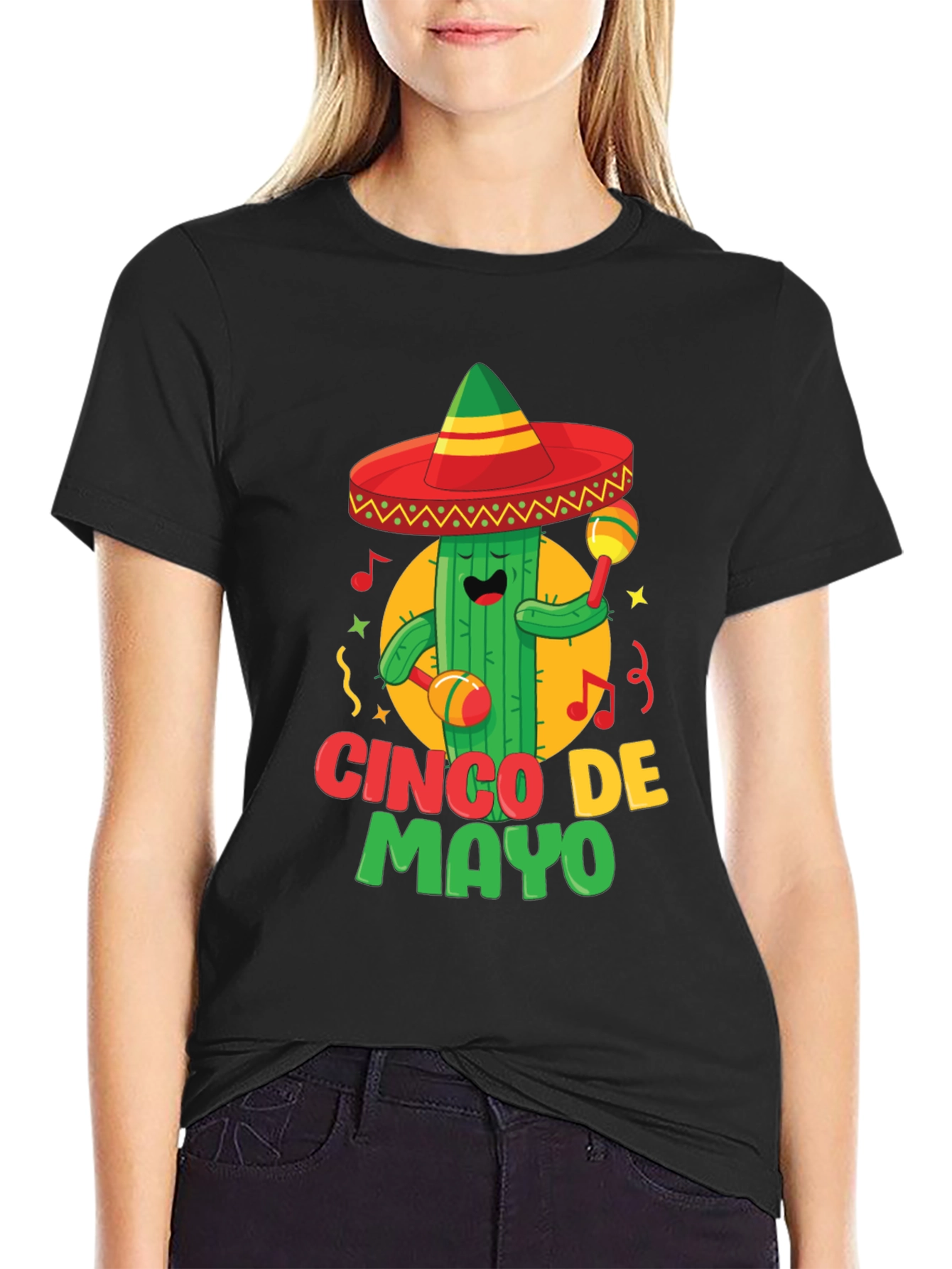 Cinco De Mayo Cactus T-Shirt