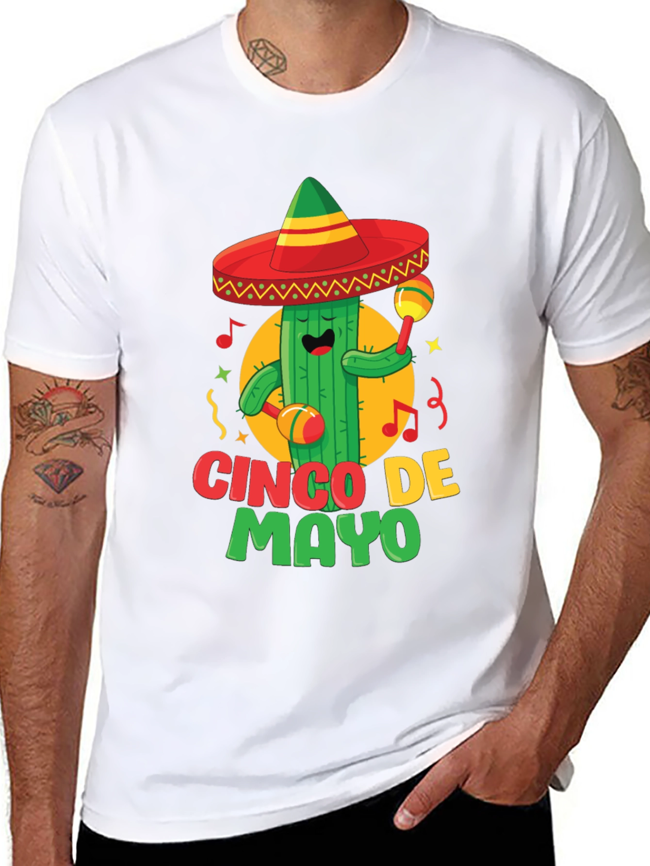 Cinco De Mayo Cactus T-Shirt
