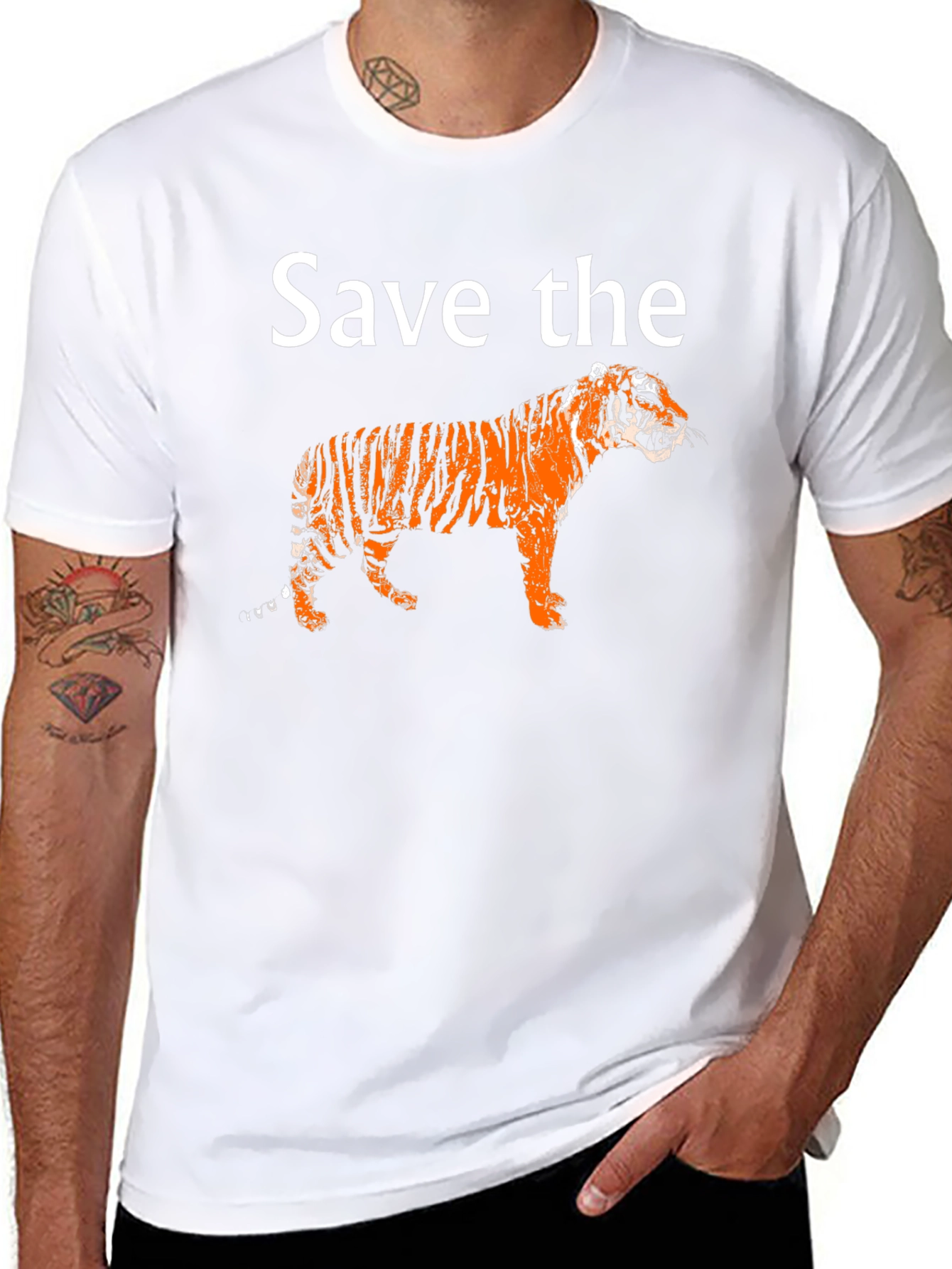 Save the Tigers Graphic Tee
