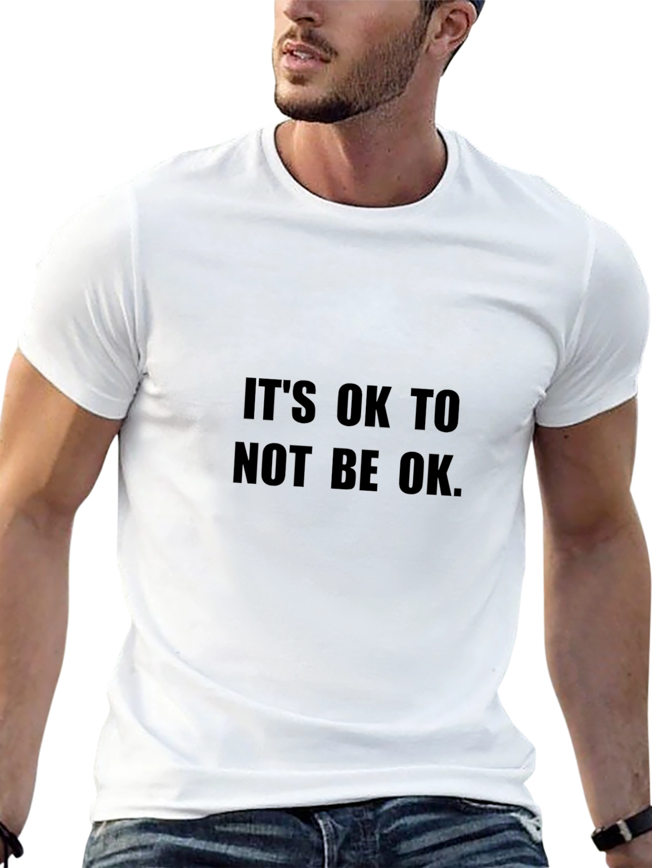 Its OK To Not Be OK Black T-Shirt