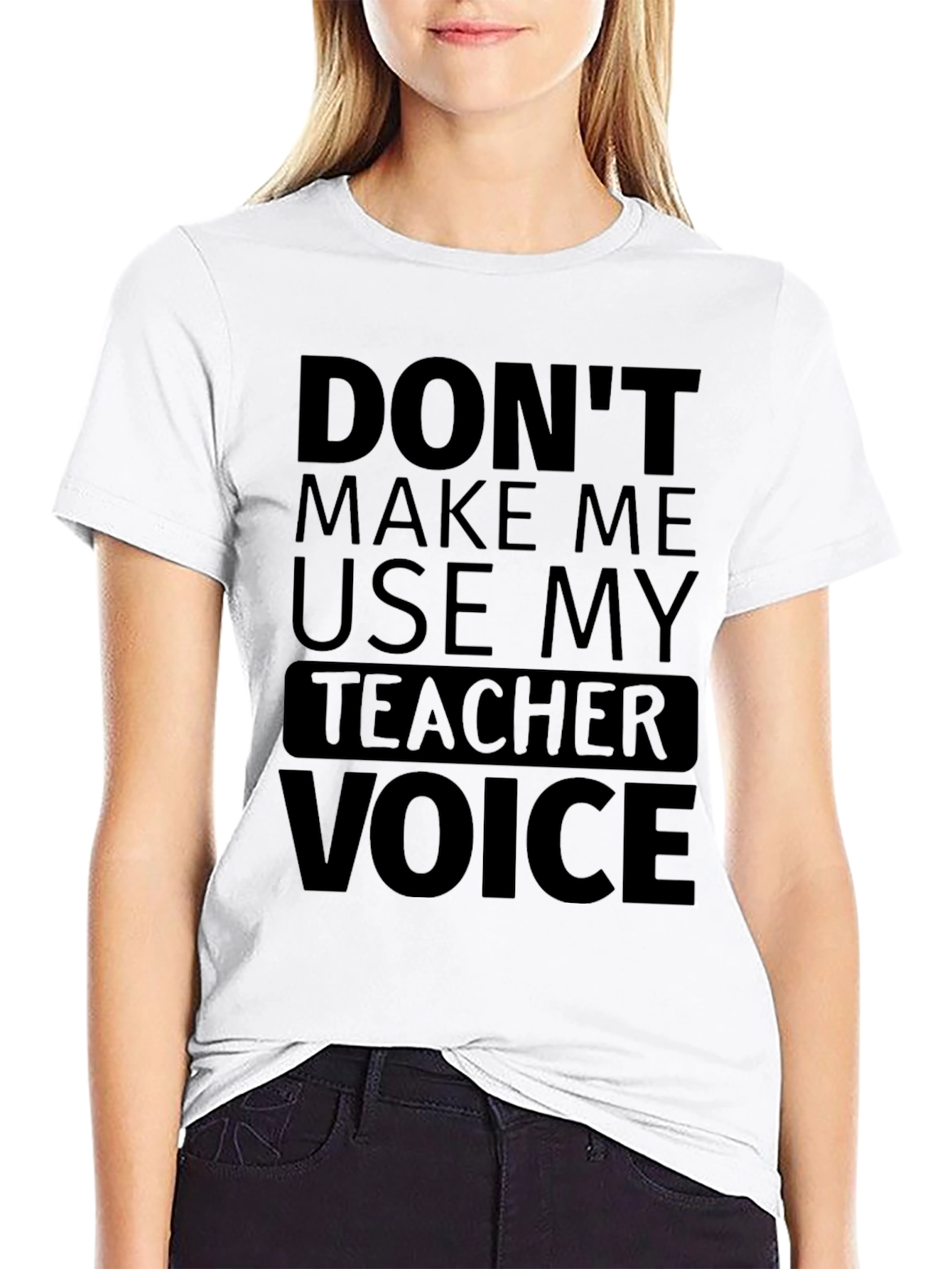 Teacher Voice T-Shirt - Funny Teacher Shirt