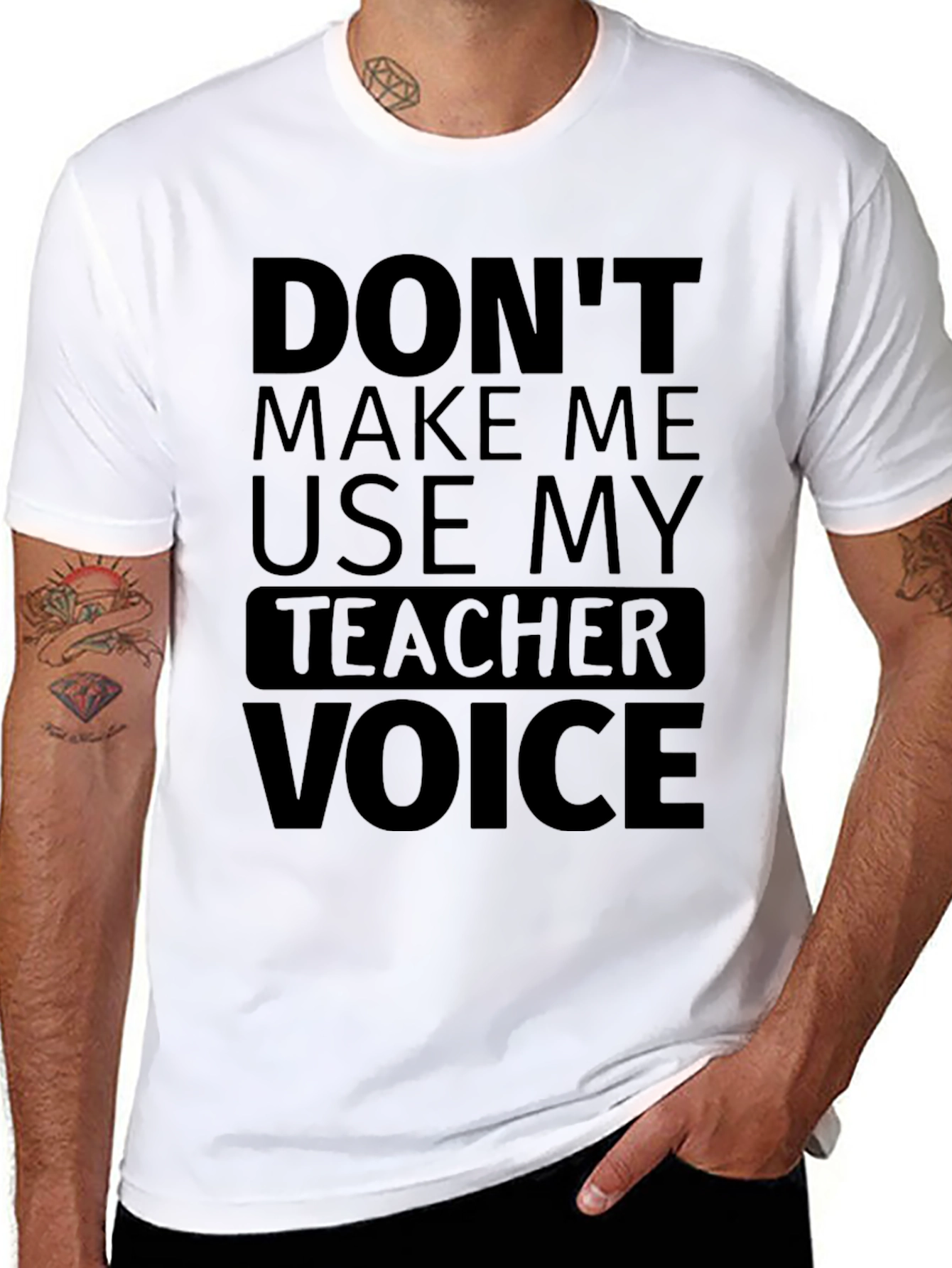 Teacher Voice T-Shirt - Funny Teacher Shirt
